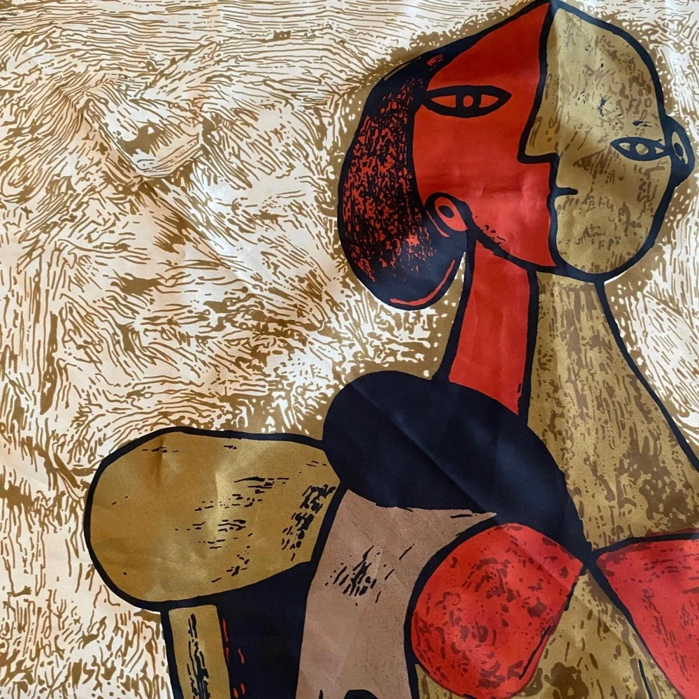 Picasso (Inspired) square silk